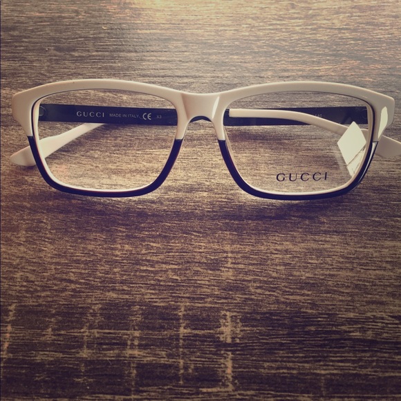 white gucci frames